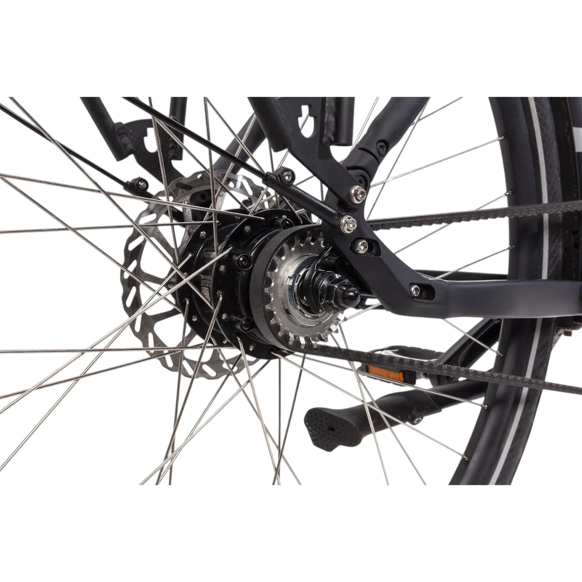 Popal ARC1 Plus+ Elektrische Fiets - Mat Zwart - 47cm - AE-trading
