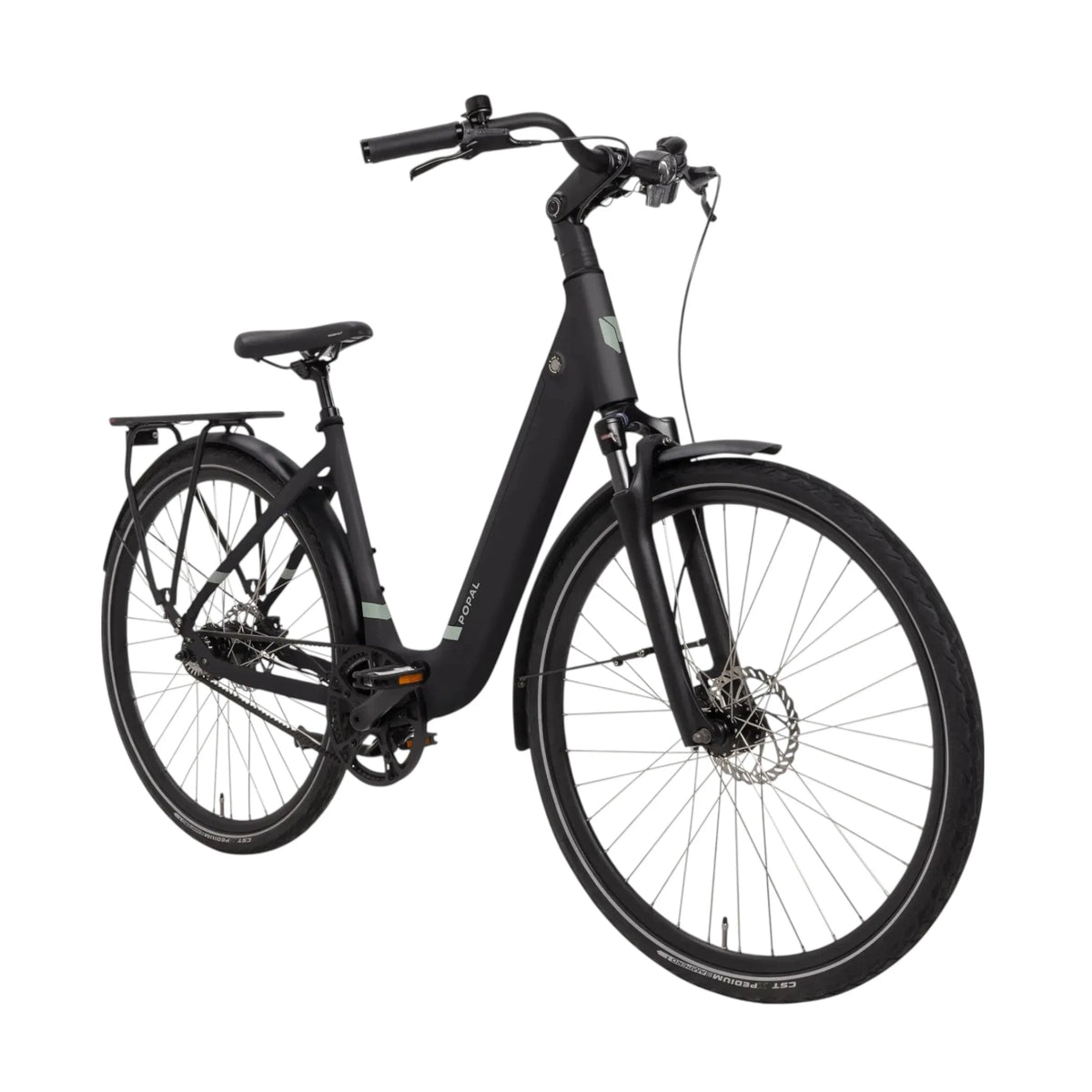 Popal ARC1 Plus+ Elektrische Fiets - Mat Zwart - 47cm - AE-trading