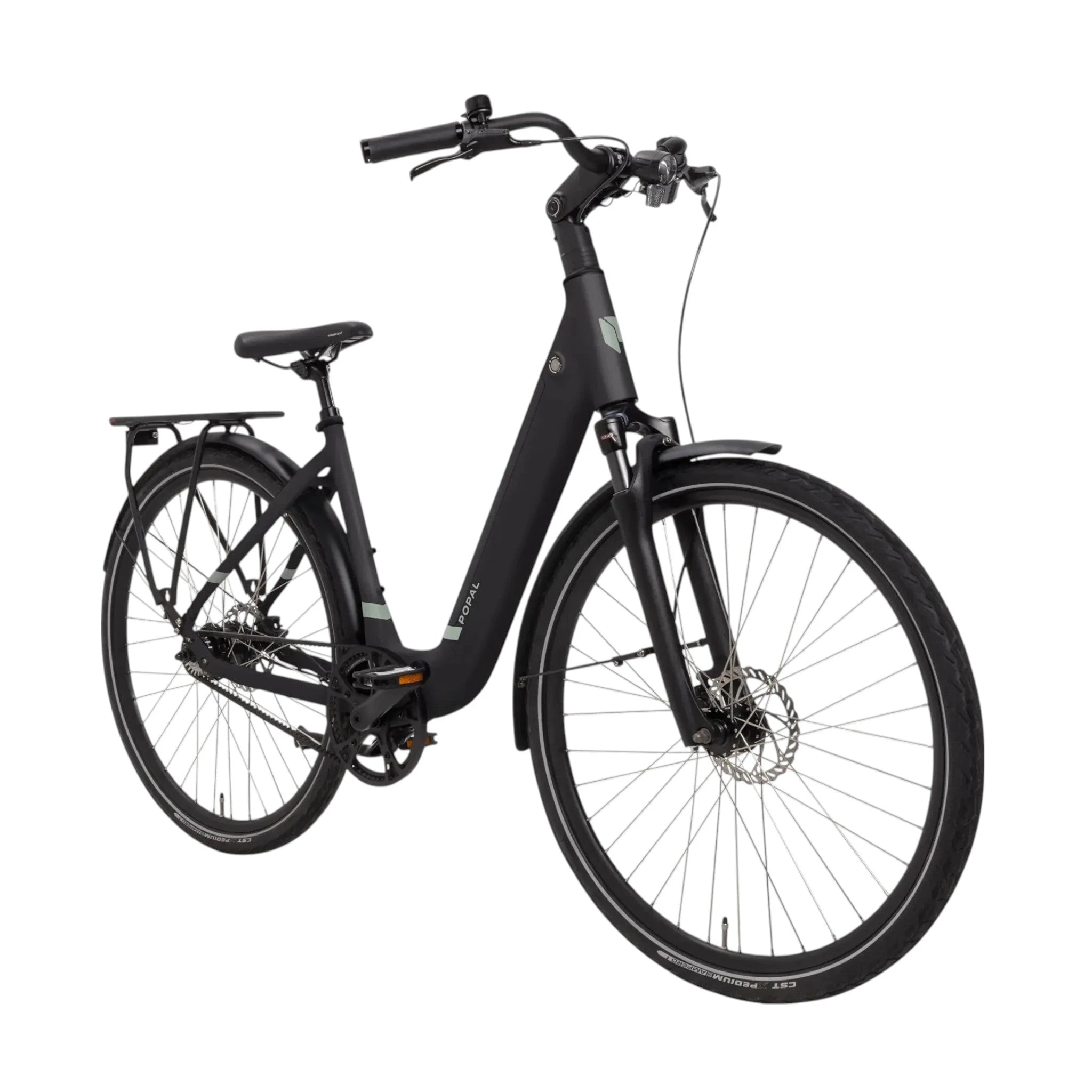 Popal ARC1 Plus+ Elektrische Fiets - Mat Zwart - 47cm - AE-trading