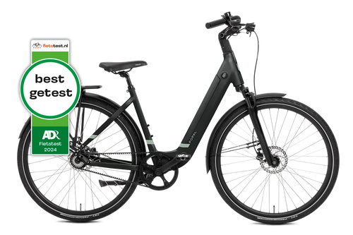 Popal ARC1 Plus+ Elektrische Fiets - Mat Zwart - 47cm - AE-trading