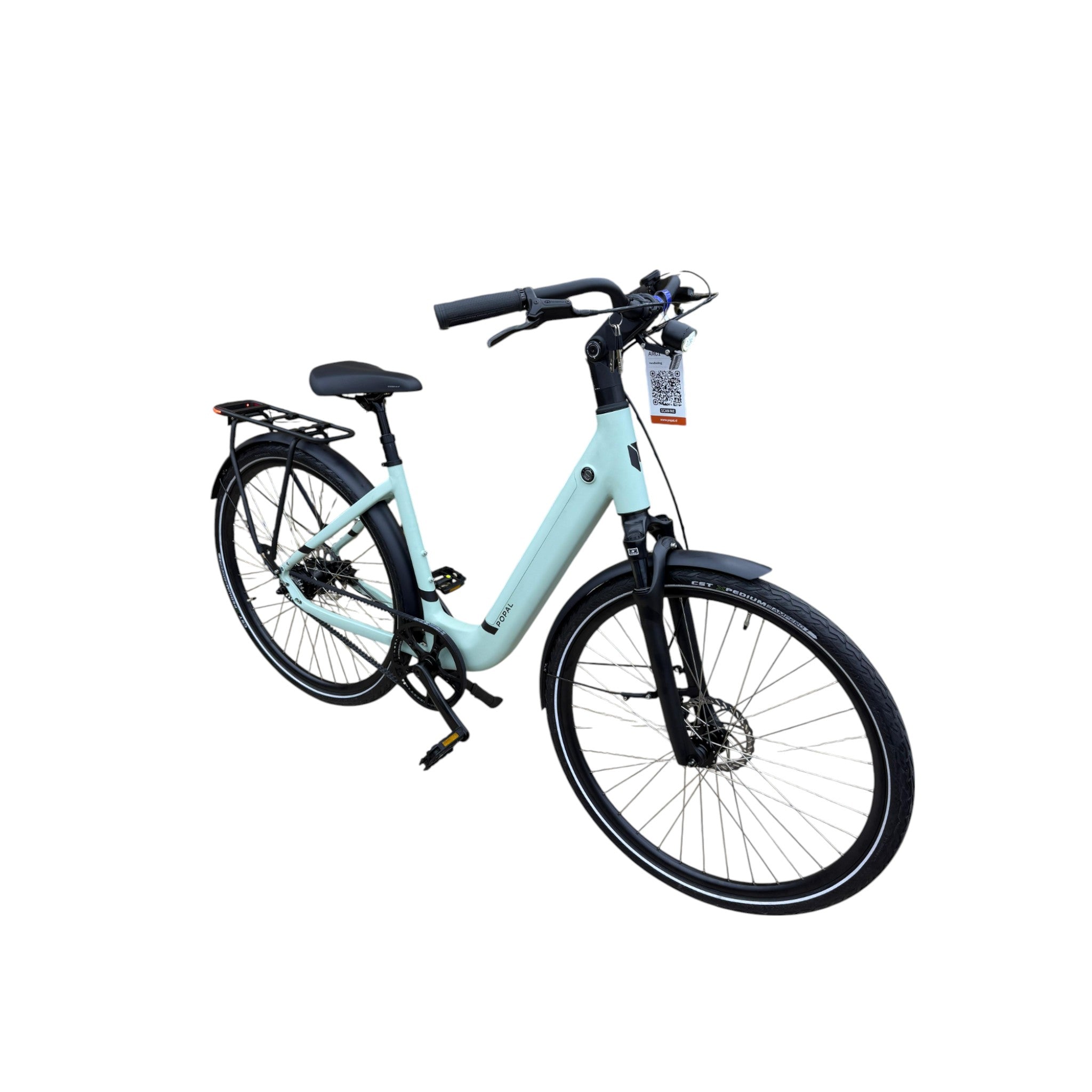 Popal ARC1 Plus - Elektrische Fiets - Groen - 28 inch - 54 cm - Belt Drive - Accu 504Wh (36V, 14.5Ah) - 35Nm Mivice Achternaafmotor - Hydraulische Remmen - AE-trading