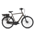 Popal Boozz Men Elektrische fiets Heren fiets 418Wh - E- bike - L 61 cm - Dark Oak Bruin - AE-trading