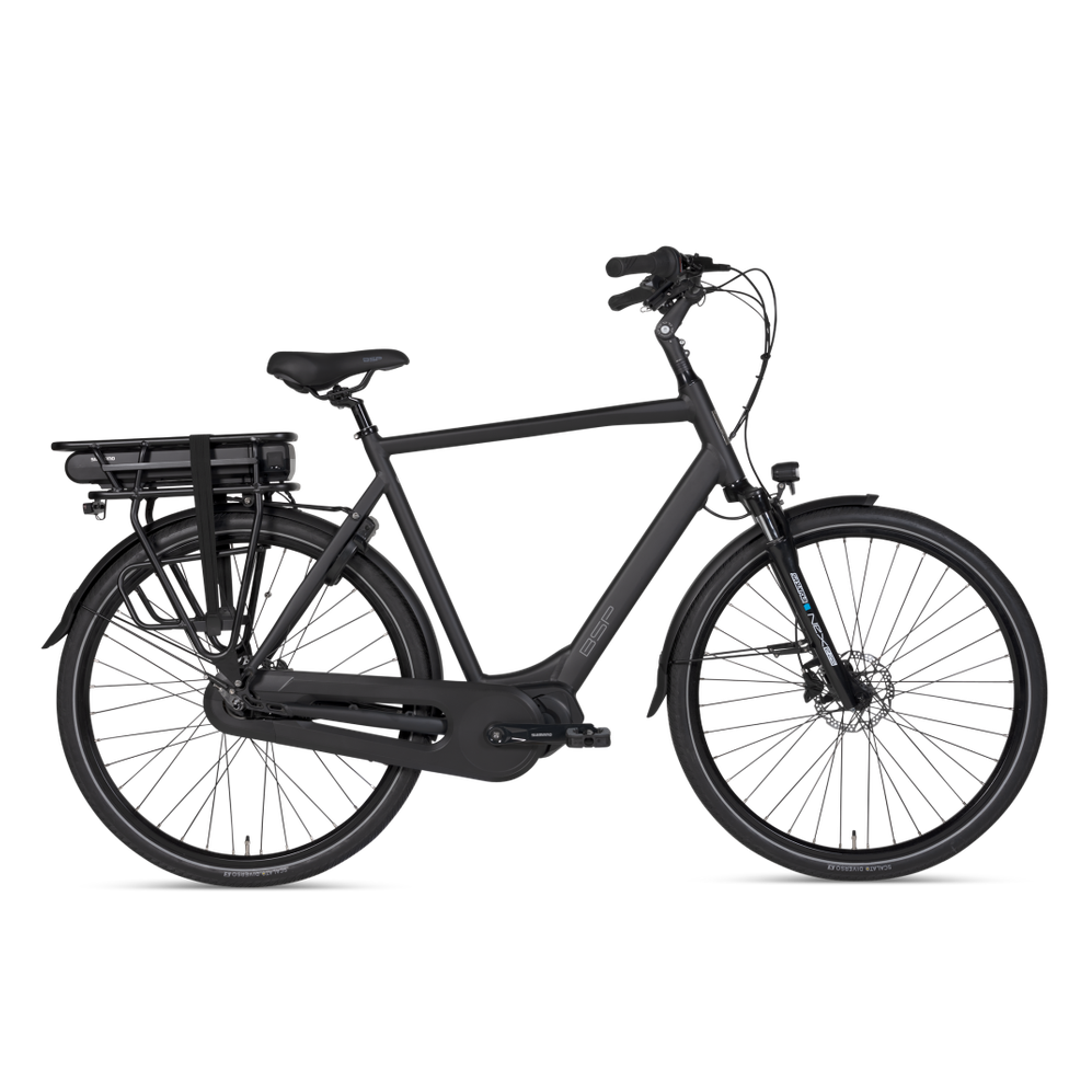Popal Boozz Men Elektrische fiets Herenfiets E-Bike - M 56 cm - Onyx Black - AE-trading