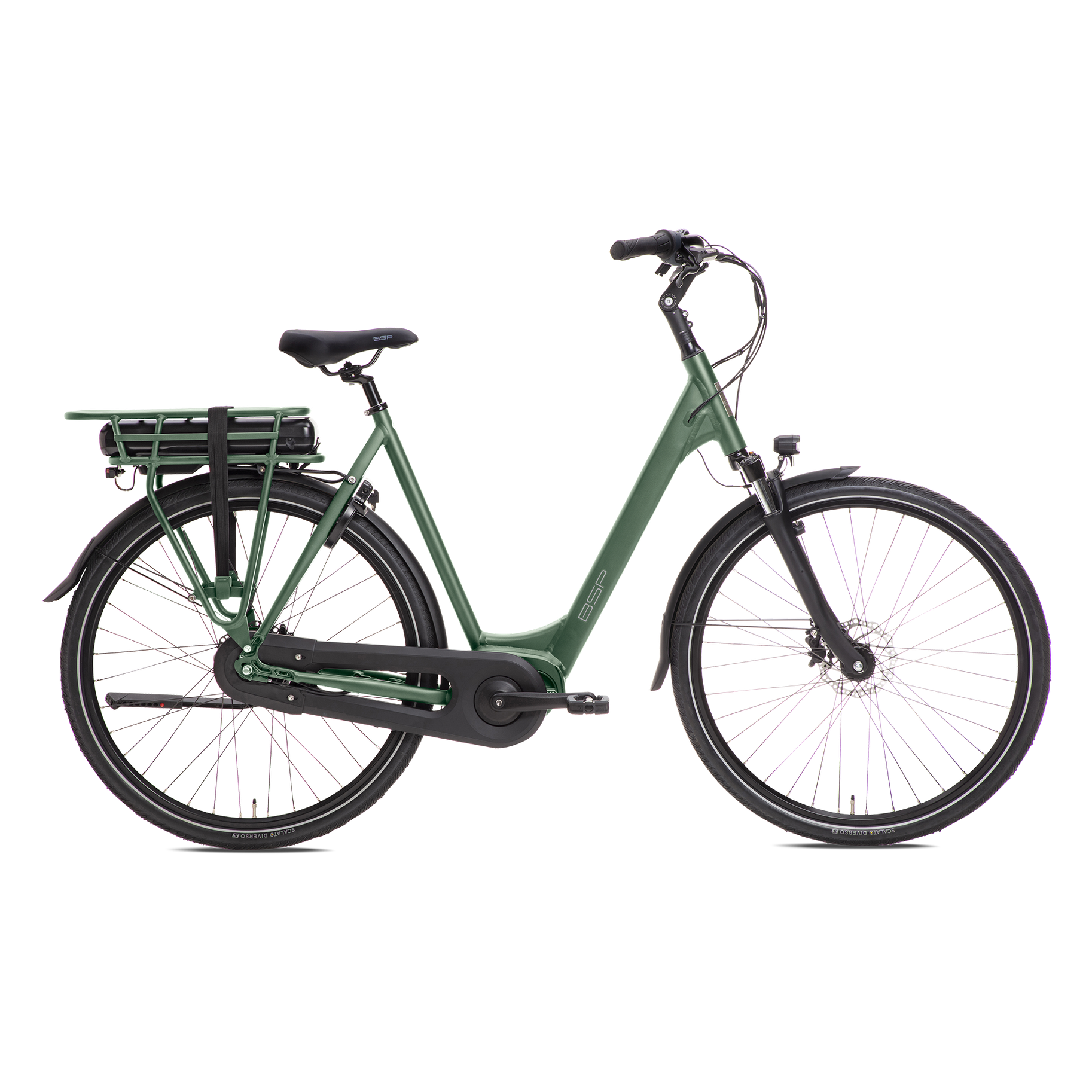 Popal Brazz Women Elektrische fiets Damesfiets E-Bike - M 57 cm - Dark Oak - AE-trading