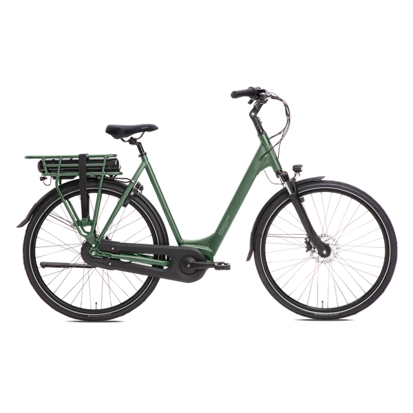 Popal Brazz Women Elektrische fiets Damesfiets E-Bike -450Wh- M 57 cm - Metal Gray Gloss - Grijs - AE-trading