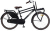 Popal Daily Dutch Basic 24 Inch Transportfiets Mat Zwart Met LED Verlichting - AE-trading