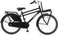 Popal Daily Dutch Basic 24 Inch Transportfiets Mat Zwart Met LED Verlichting - AE-trading