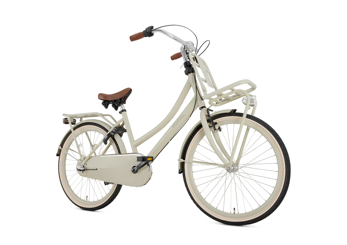 Popal Daily Dutch Basic+ 24 Inch Cosmic Zand Fiets Met Reflecterende Details - AE-trading