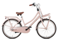 Popal Daily Dutch Basic+ 24 Inch Kinderfiets Zalm Licht Roze Stevig Stalen Frame - AE-trading