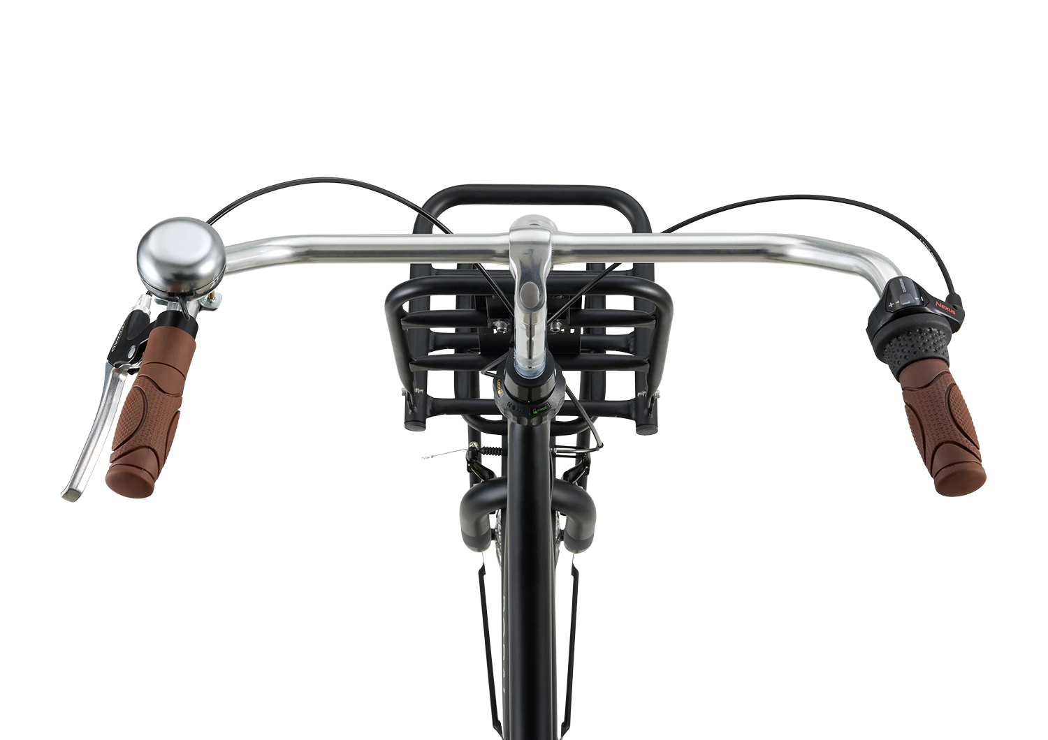 Popal Daily Dutch Basic+ 24 Inch Mat Zwart Reflecterend Frame Fiets - AE-trading