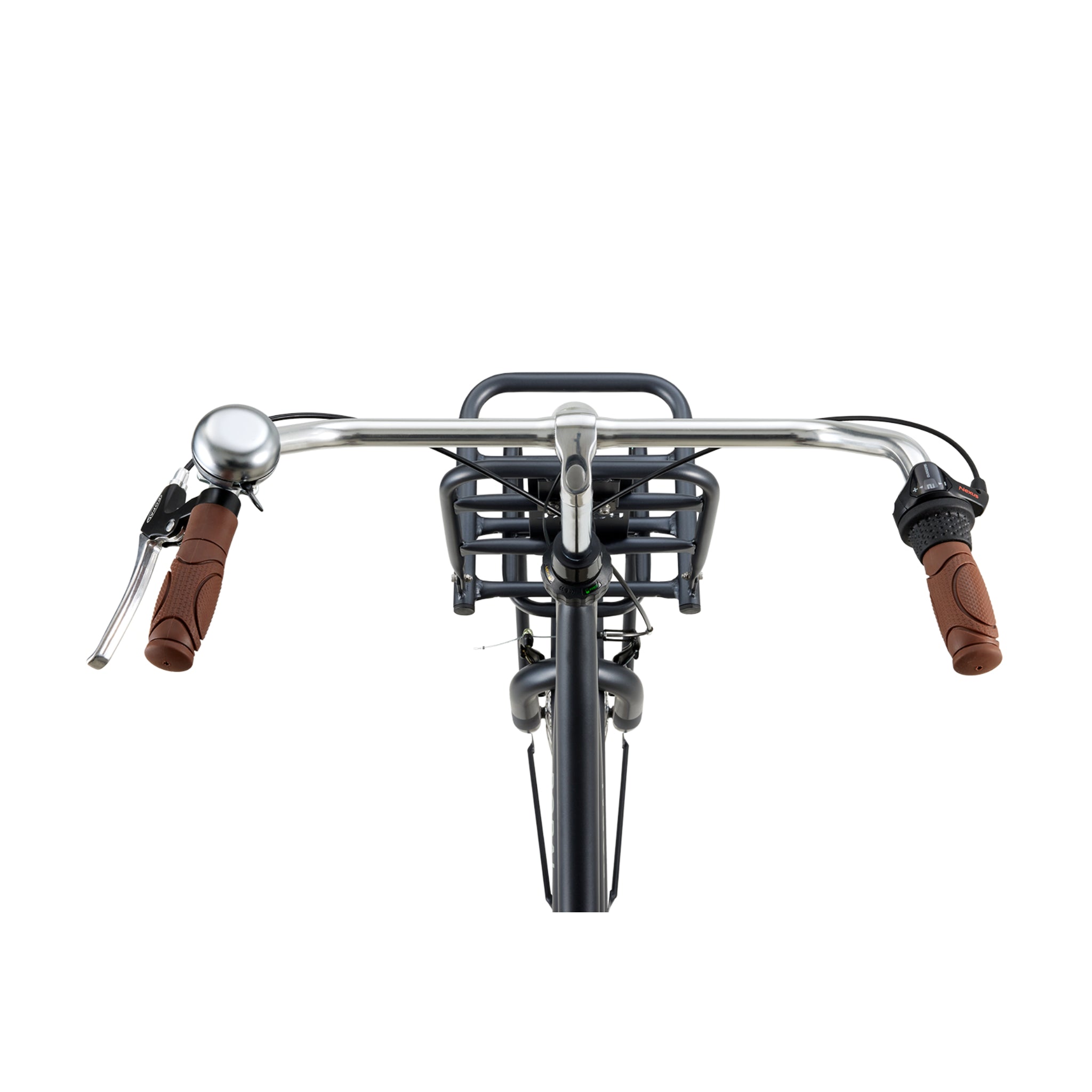 Popal Daily Dutch Basic+ Transportfiets 26 Inch Drie Versnellingen LED-Verlichting Petrol Blauw - AE-trading
