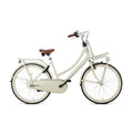 Popal Daily Dutch Basic+ 26 Inch Transportfiets Cosmic Sand Met LED-Verlichting En Drie Versnellingen - AE-trading