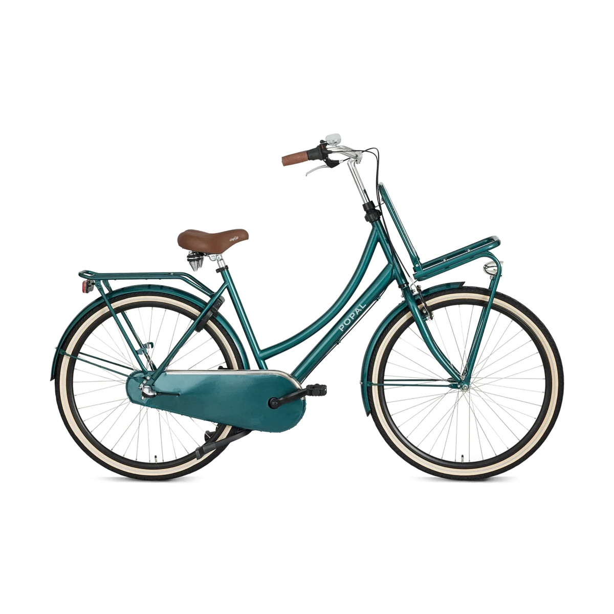 Popal Daily Dutch Basic+ 28 Inch 47 cm Bosgroen Met Robuust Frame En Reflecterend Logo - AE-trading