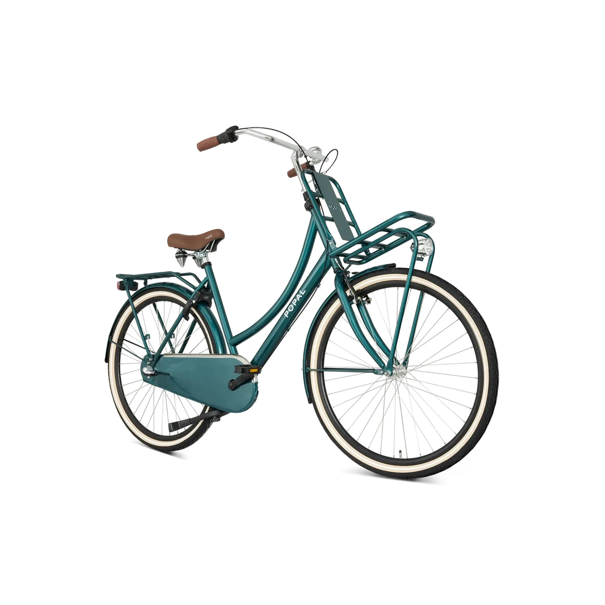 Popal Daily Dutch Basic+ 28 Inch 47 cm Bosgroen Met Robuust Frame En Reflecterend Logo - AE-trading