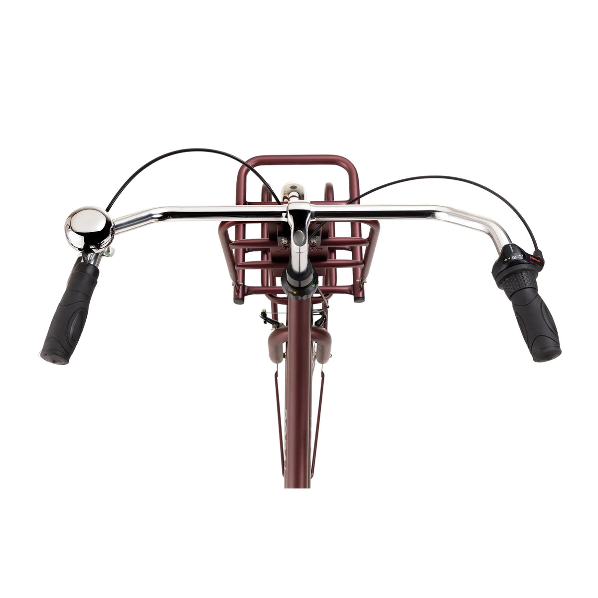 Popal Daily Dutch Basic+ 28 Inch 59 cm Eikenrood Met Robuust Frame En Reflecterend Logo - AE-trading