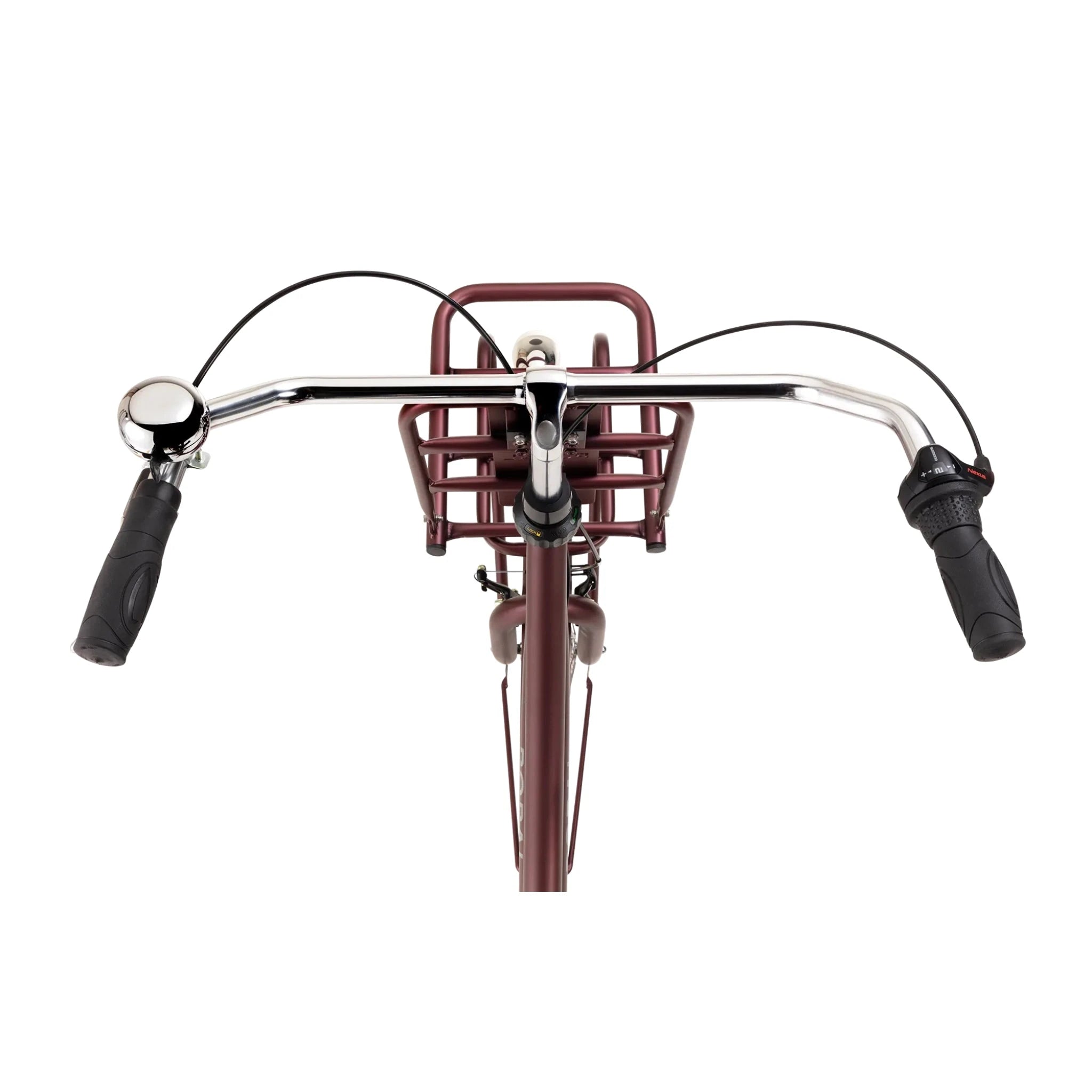 Popal Daily Dutch Basic+ 28 Inch 59 cm Eikenrood Met Robuust Frame En Reflecterend Logo - AE-trading
