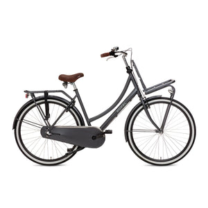 Popal Daily Dutch Basic+ 28 Inch 59 cm Petrol Blauw Met Robuust Frame En Reflecterend Logo - AE-trading