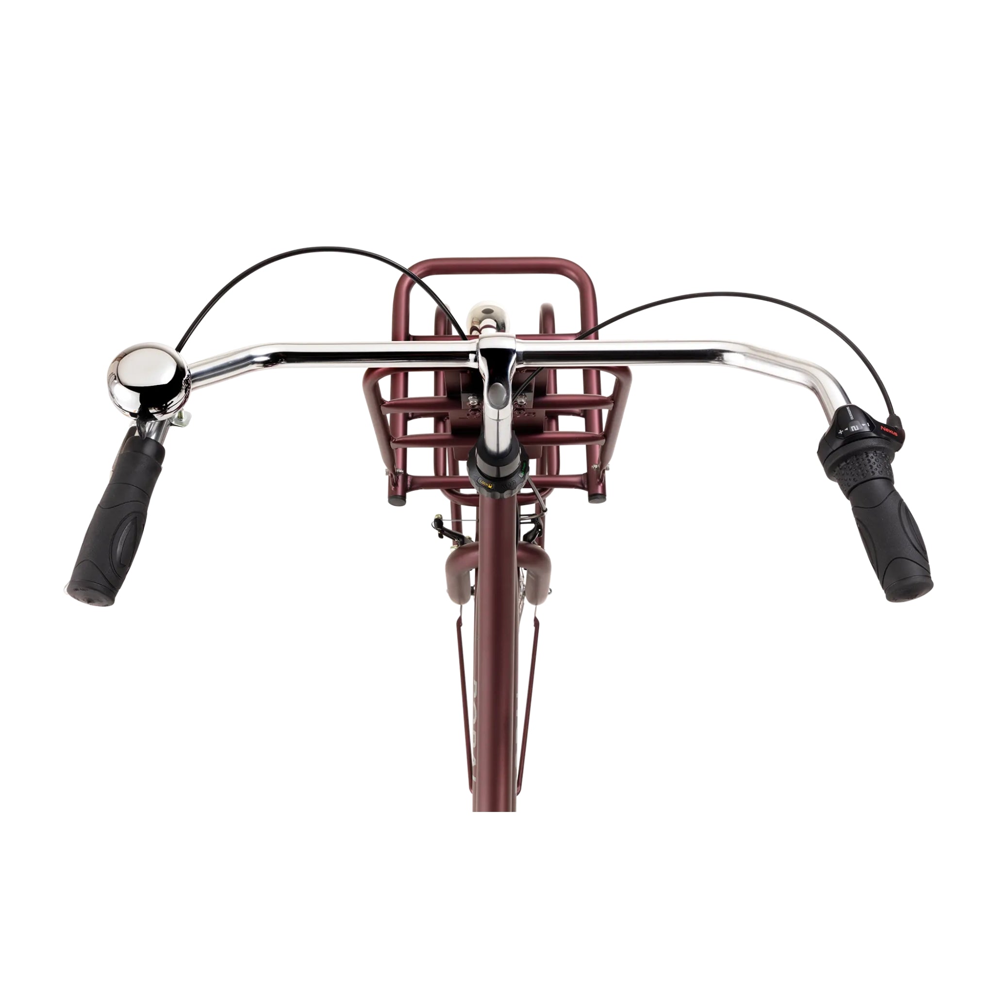 Popal Daily Dutch Basic+ 28 Inch 59 cm Eikenrood Met Robuust Frame En Reflecterend Logo - AE-trading