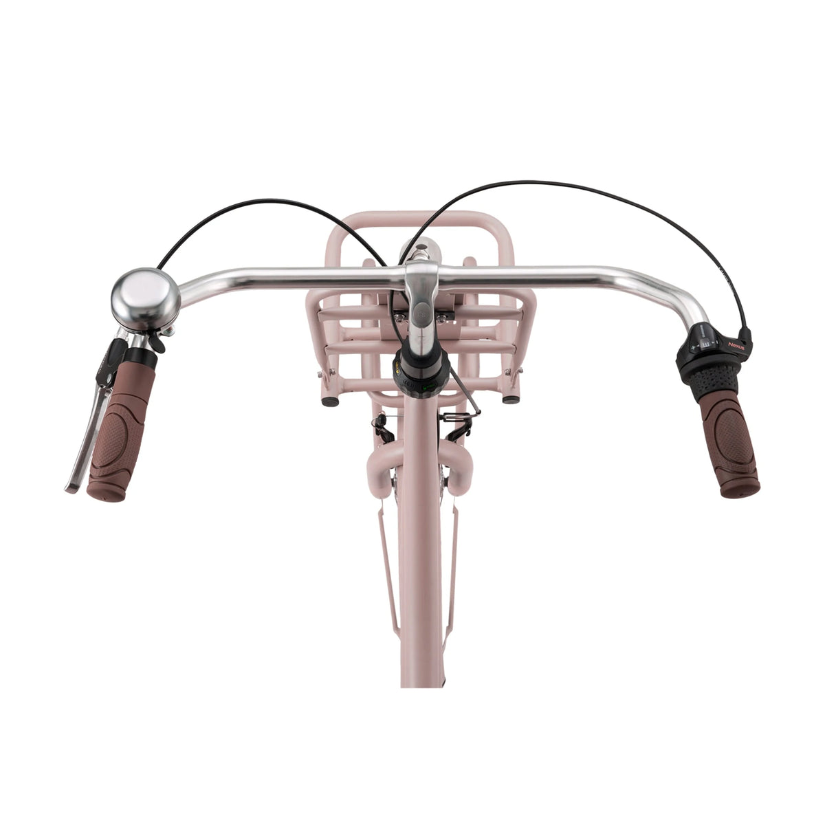 Popal Daily Dutch Basic+ Transportfiets 26 Inch Zalm LED Verlichting Gesloten Kettingkast 3 Versnellingen - AE-trading