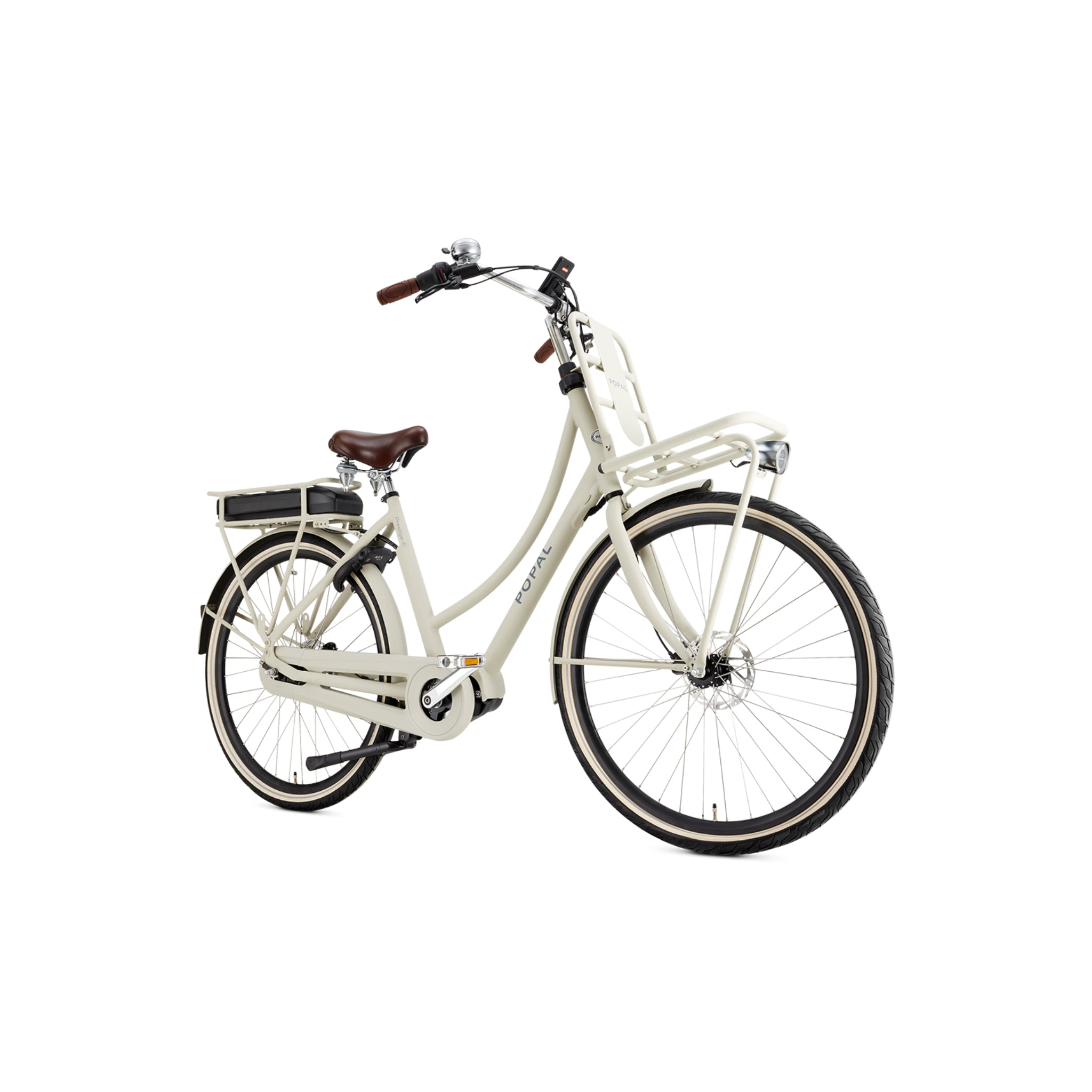 Popal Daily Dutch Prestige-E MM N7 Elektrische Fiets Cosmic Sand XS Bafang Middenmotor - AE-trading