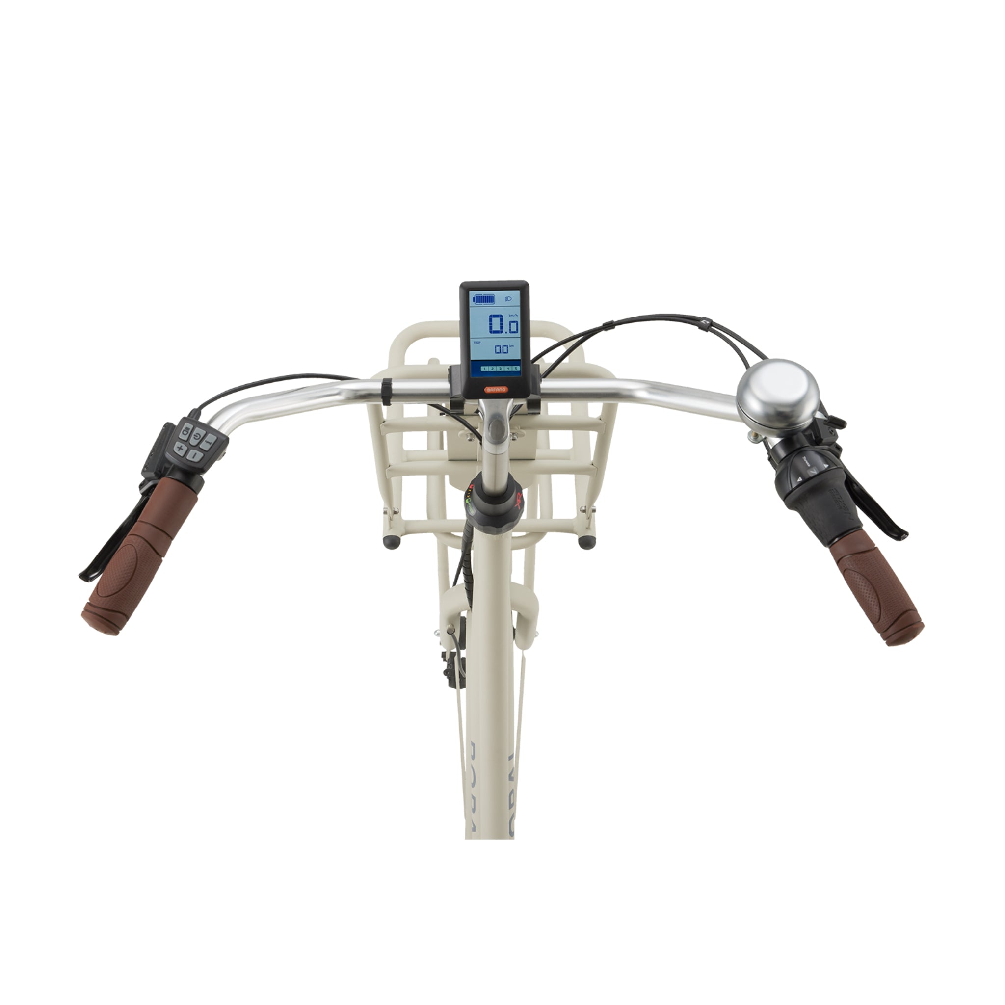 Popal Daily Dutch Prestige-E MM N7 Elektrische Fiets Cosmic Sand XS Bafang Middenmotor - AE-trading