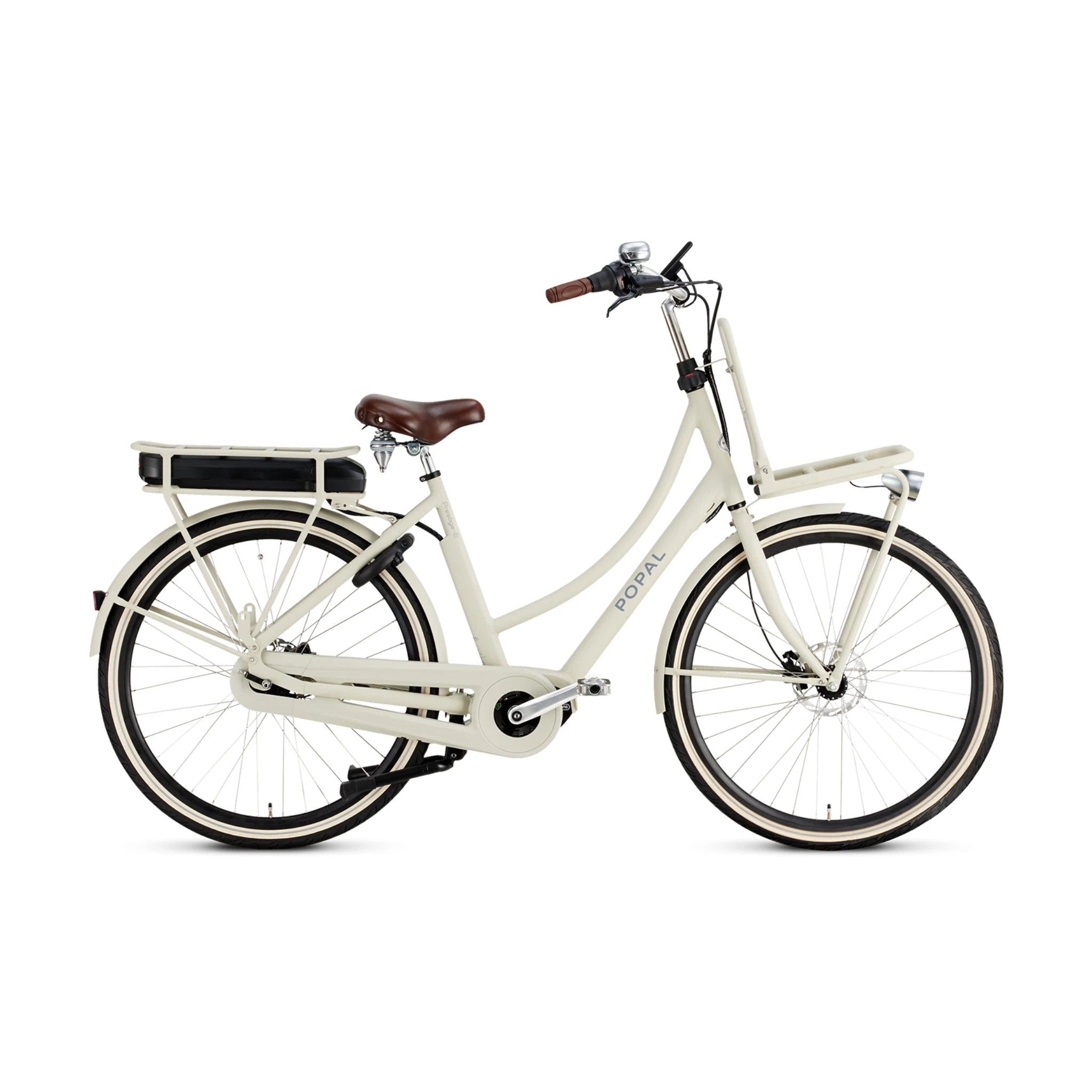 Popal Daily Dutch Prestige-E MM N7 Elektrische Fiets Cosmic Sand XS Bafang Middenmotor - AE-trading