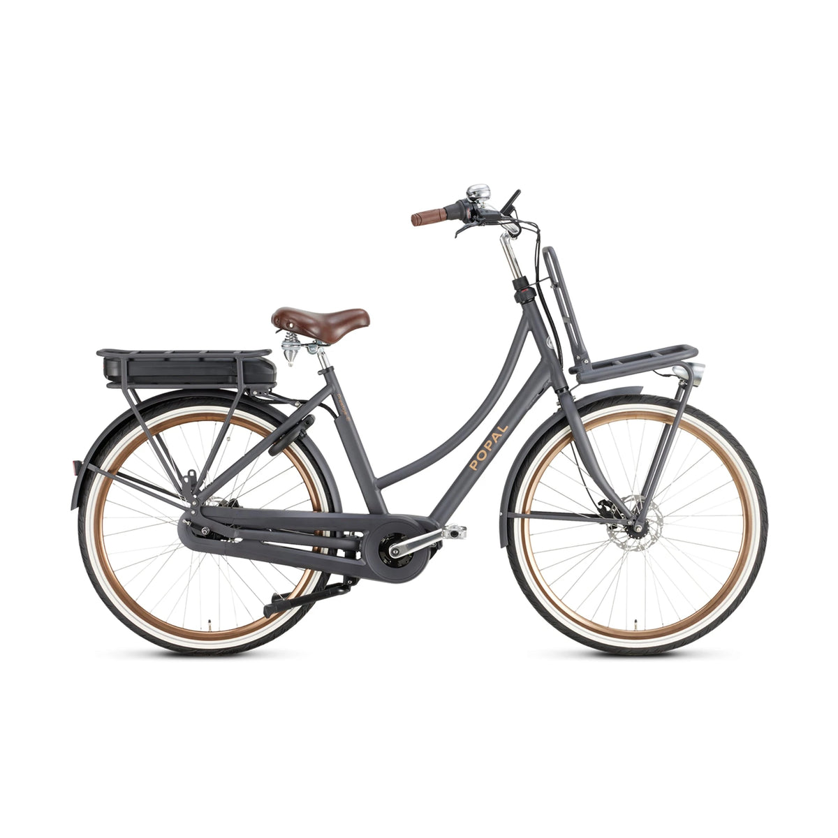 Popal Daily Dutch Prestige-E MM N7 Elektrische Fiets Petrol Blauw XS - AE-trading