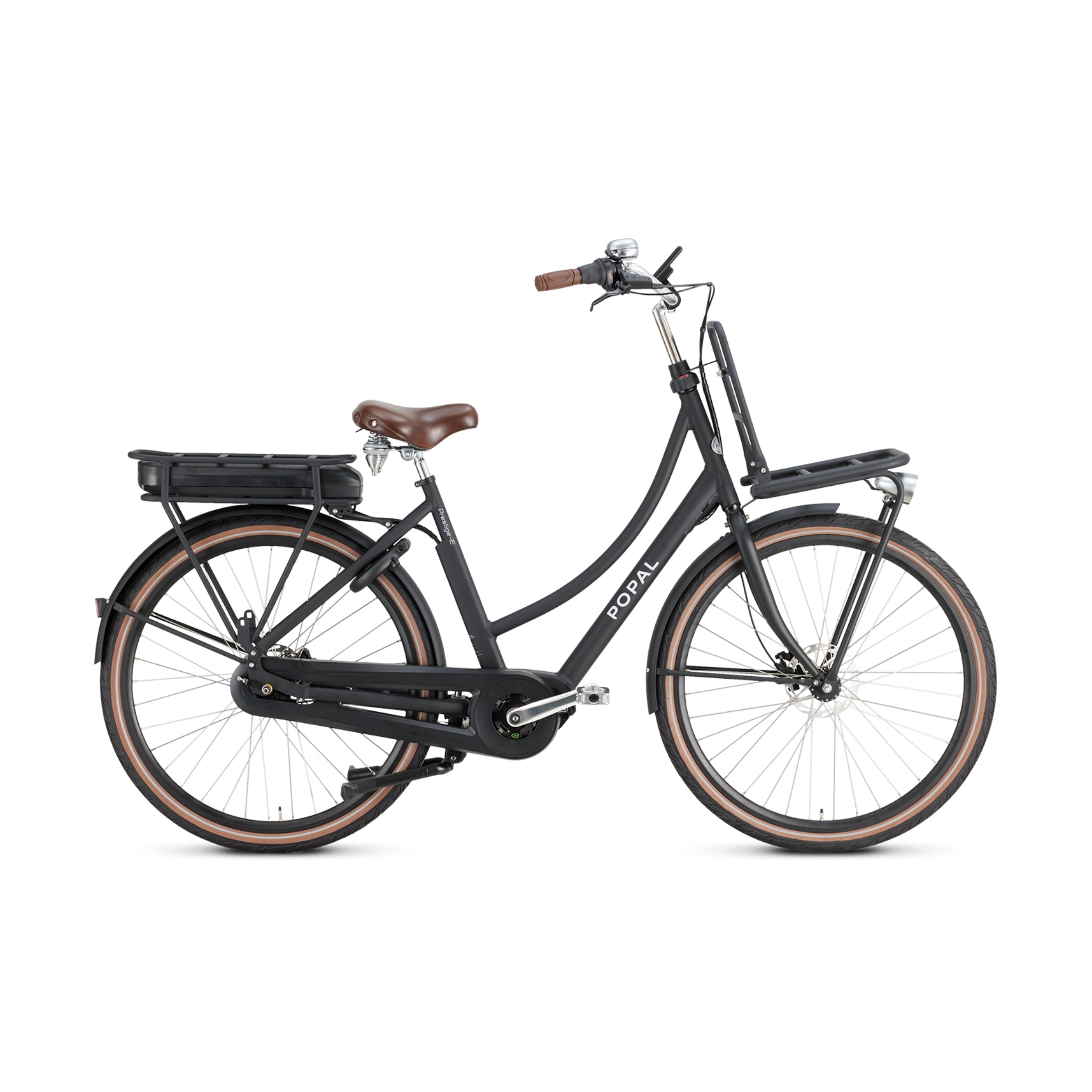 Popal Daily Dutch Prestige-E MM N7 Mat Zwart XS Met Bafang M200 Middenmotor - AE-trading