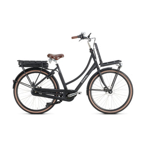 Popal Daily Dutch Prestige-E MM N7 Mat Zwart Bafang M200 Middenmotor - AE-trading