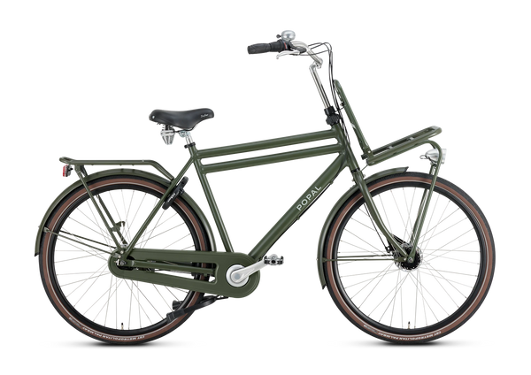 Popal Daily Dutch Prestige N7 28 Inch Army Groen Aluminium Frame Zeven Versnellingen Reflecterend Logo - AE-trading