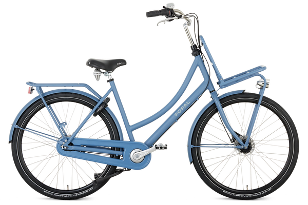 Popal Daily Dutch Prestige N7 RB Blauw L Aluminium Frame Zeven Versnellingen Reflecterend Logo - AE-trading