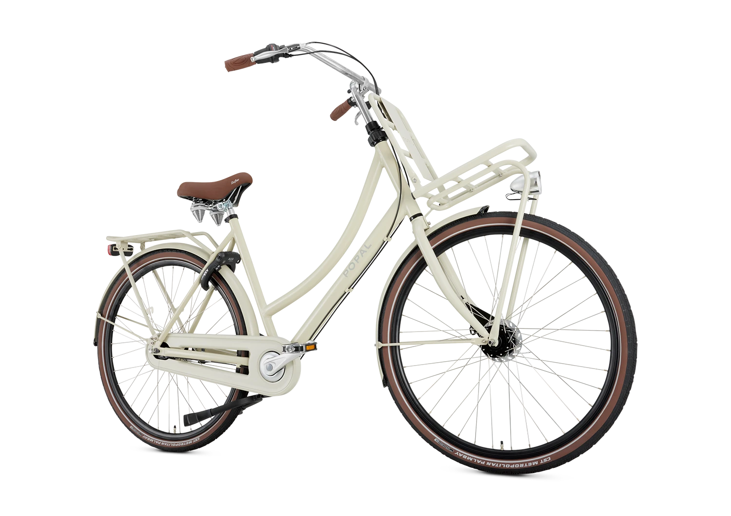 Popal Daily Dutch Prestige N7 RB Cosmic Sand XS Aluminium Frame 7 Versnellingen - AE-trading