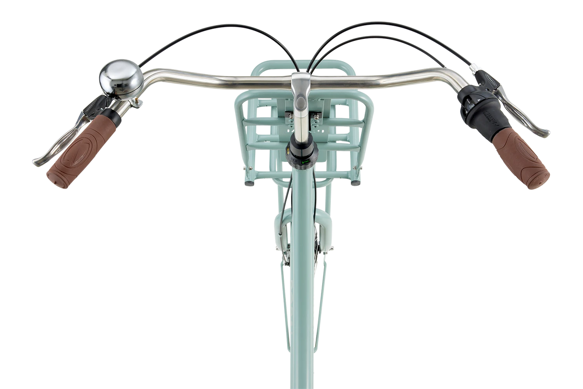 Popal Daily Dutch Prestige N7 RB Fiets Mineral Green L Met Sterk Aluminium Frame En Zeven Versnellingen - AE-trading
