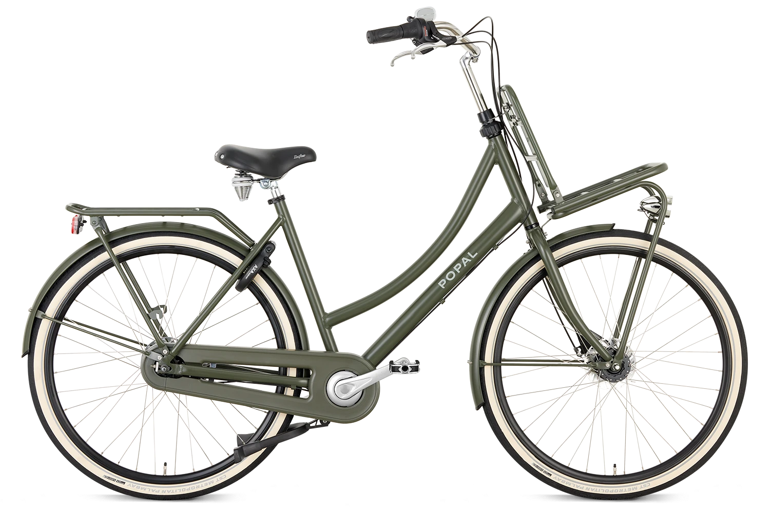 Popal Daily Dutch Prestige N7 RB Groen XS Aluminium Frame 7 Versnellingen Reflecterend Logo - AE-trading