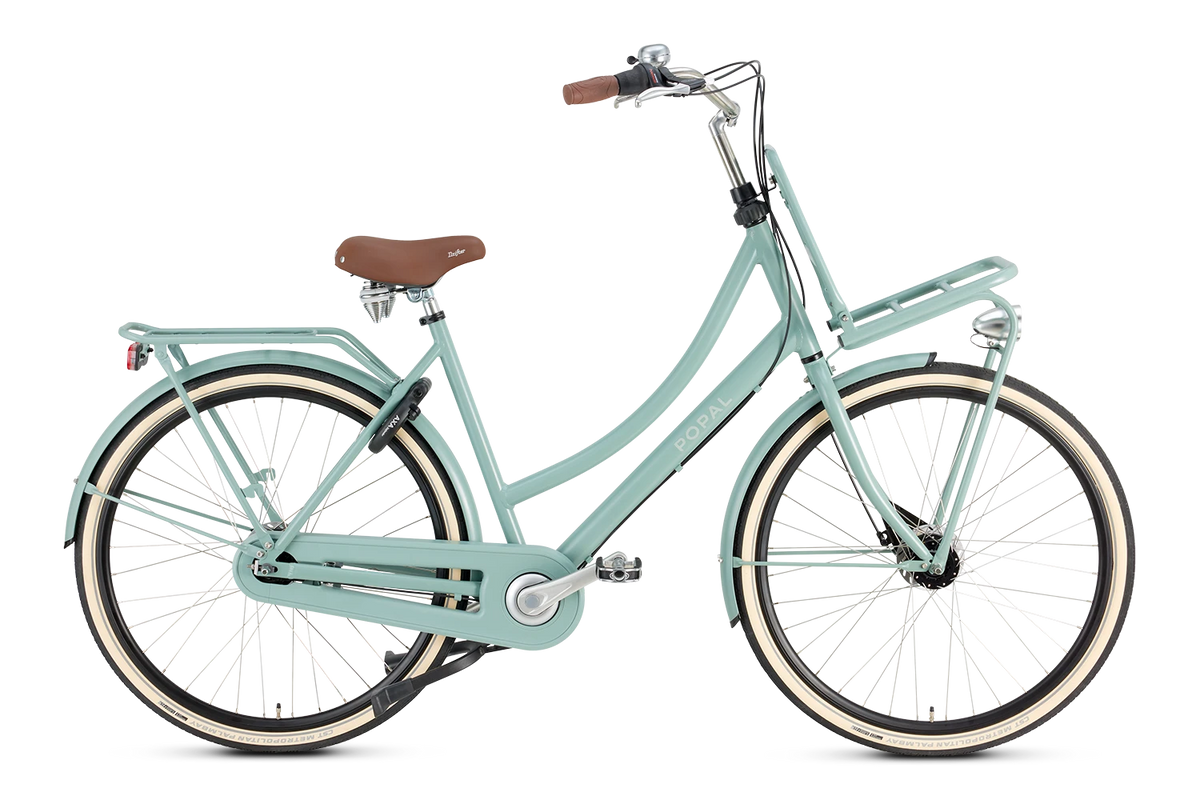 Popal Daily Dutch Prestige N7 RB Mineral Green Aluminium Frame 7 Versnellingen XS - AE-trading