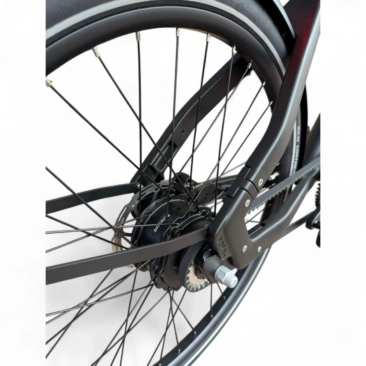 Popal Era 2025 Elektrische Fiets 28 inch – Mat Zwart – Belt Drive 504Wh - AE-trading