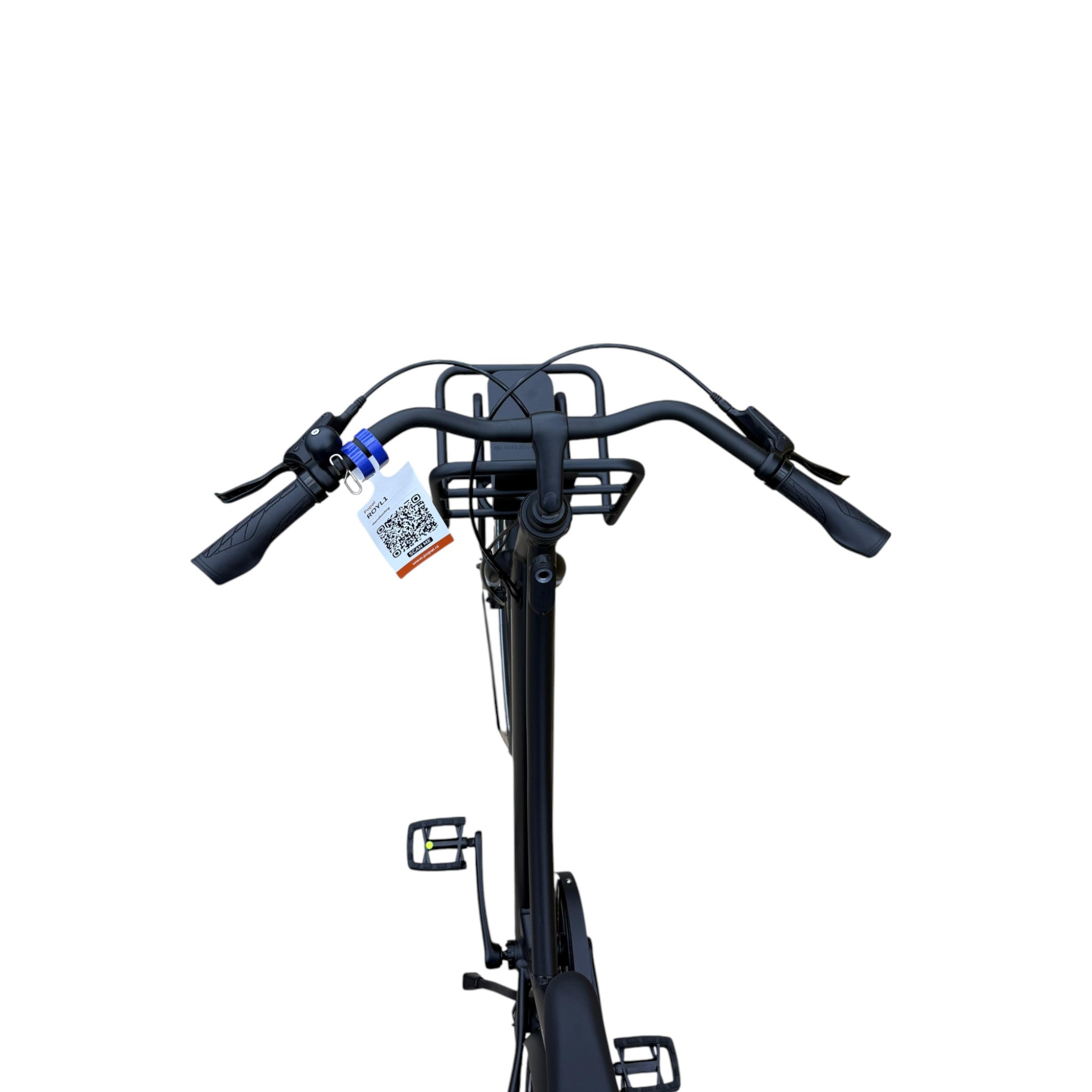 Popal ROYL1 - Elektrische Fiets - Mat Zwart - 28 inch - 47 cm - Belt Drive - Accu 360Wh (36V, 14.5Ah) - 250W Ananda Motor (35Nm) - Hydraulische Remmen - AE-trading