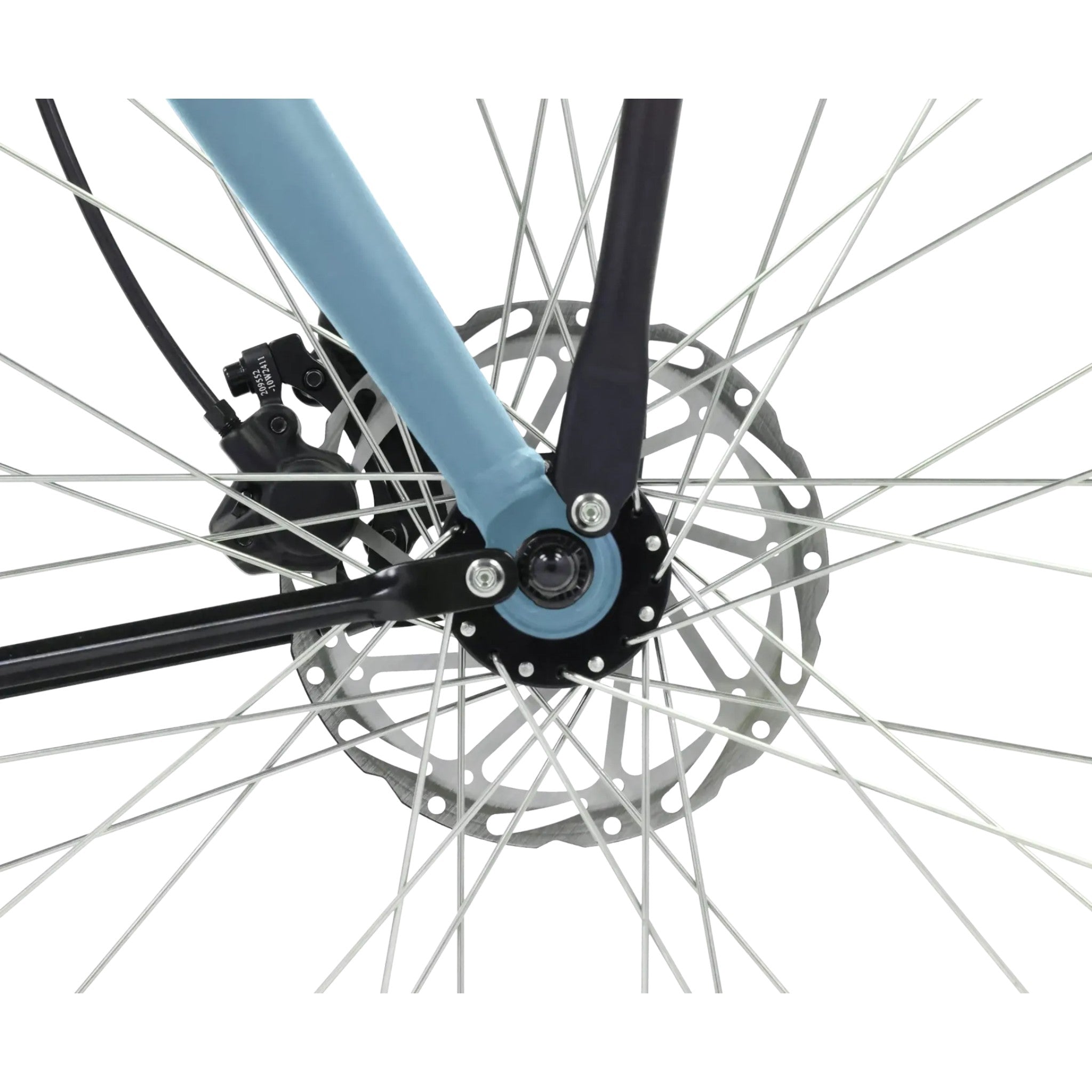 Popal ROYL1 - Elektrische Fiets - Staal Blauw - 28 inch - 53 cm - Belt Drive - Accu 360Wh (36V, 14.5Ah) - 250W Ananda Motor (35Nm) - Hydraulische Remmen - AE-trading
