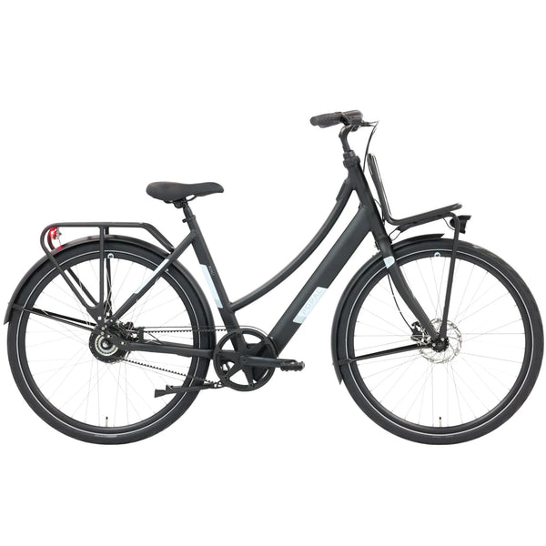 Popal ROYL1 - Elektrische Fiets - Mat Zwart - 28 inch - 53 cm - Belt Drive - Accu 360Wh (36V, 14.5Ah) - 250W Ananda Motor (35Nm) - Hydraulische Remmen - AE-trading
