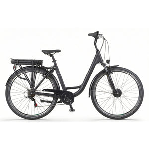 Puch Basic D7 - Black Matt - Lage Instap - 55cm - AE-trading
