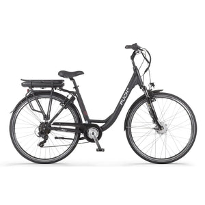 Puch Basic D7 Elektrische fiets - Damesfiets - 7 versnellingen - 14Ah 468Wh - 49 cm - Zwart - E-bike - AE-trading