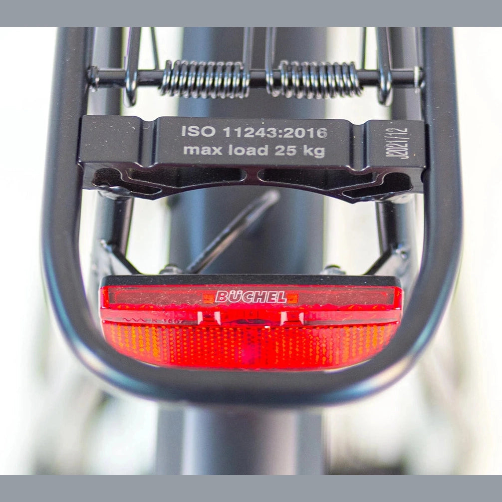 Puch E-Dance Extern Elektrische fiets Silk Grijs - Ananda M80 - 504Wh 14Ah - 8 Versnellingen - E-bike