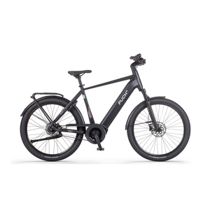 Puch E-Felice N7 - Elektrische Fiets - Mat Zwart- Belt Drive - 56cm - Hoge Instap - 720Wh Accu Capaciteit - 250W Ananda Middenmotor - Hydraulische Remmen - AE-trading