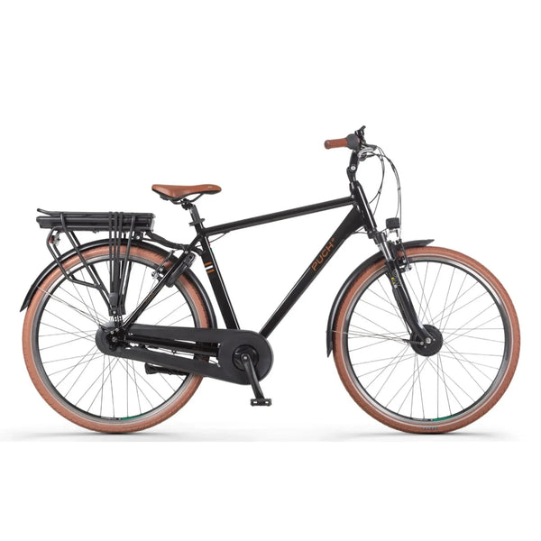 Puch E-Folk N7 - Black Glossy - Hoge Instap - 55cm - AE-trading