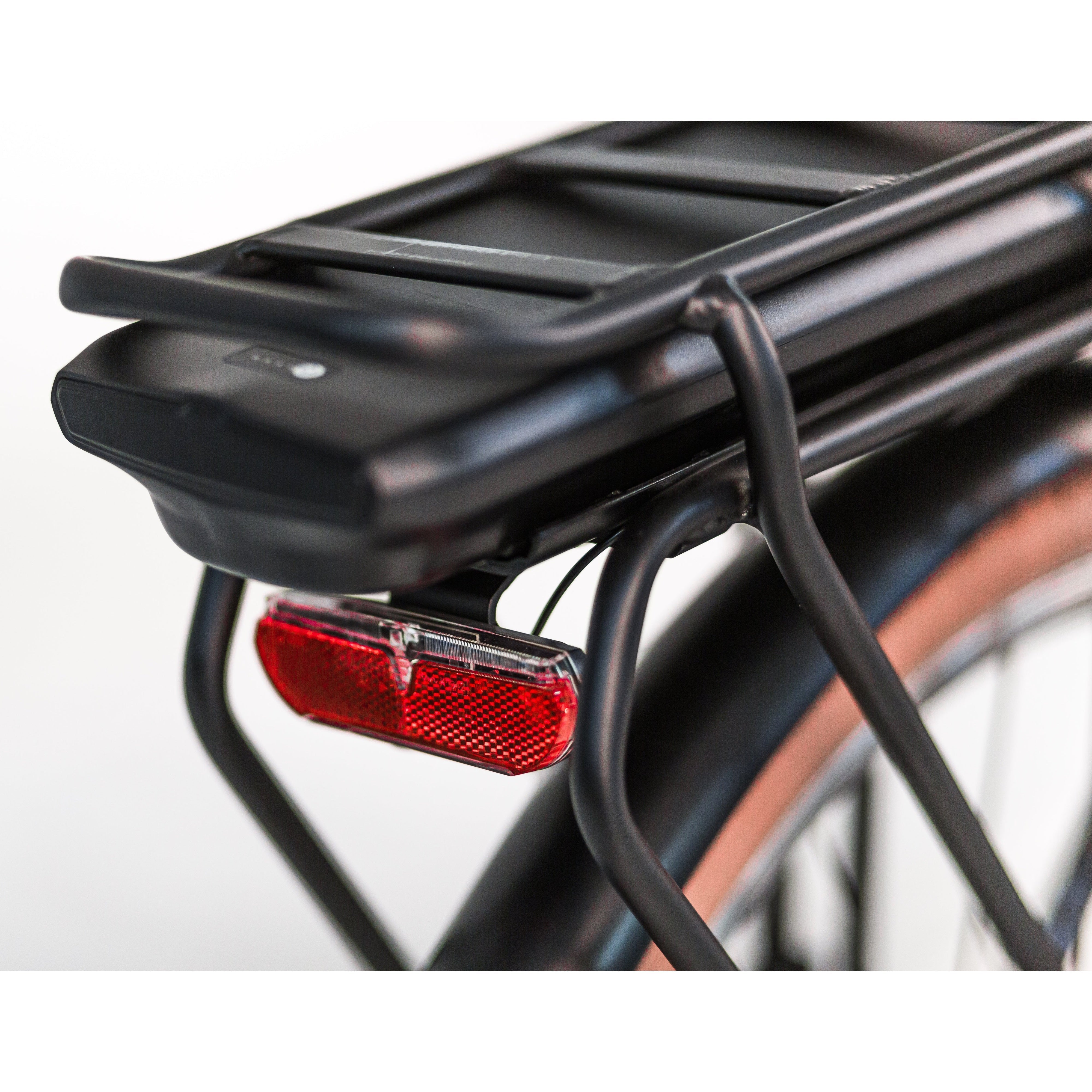 Puch E-Folk N7 - Black Glossy - Lage Instap - 55cm - AE-trading