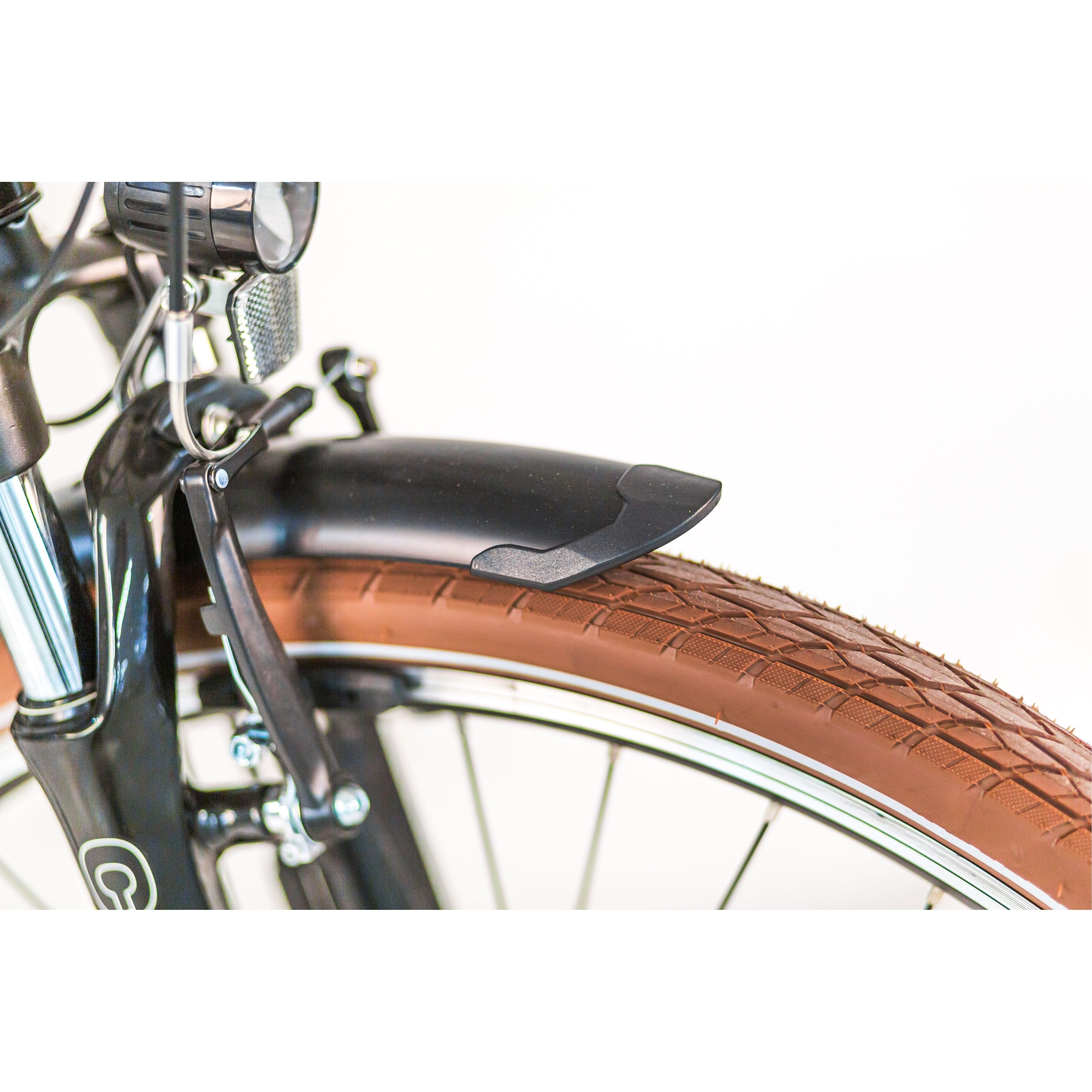 Puch E-Folk N7 - Black Glossy - Lage Instap - 55cm - AE-trading