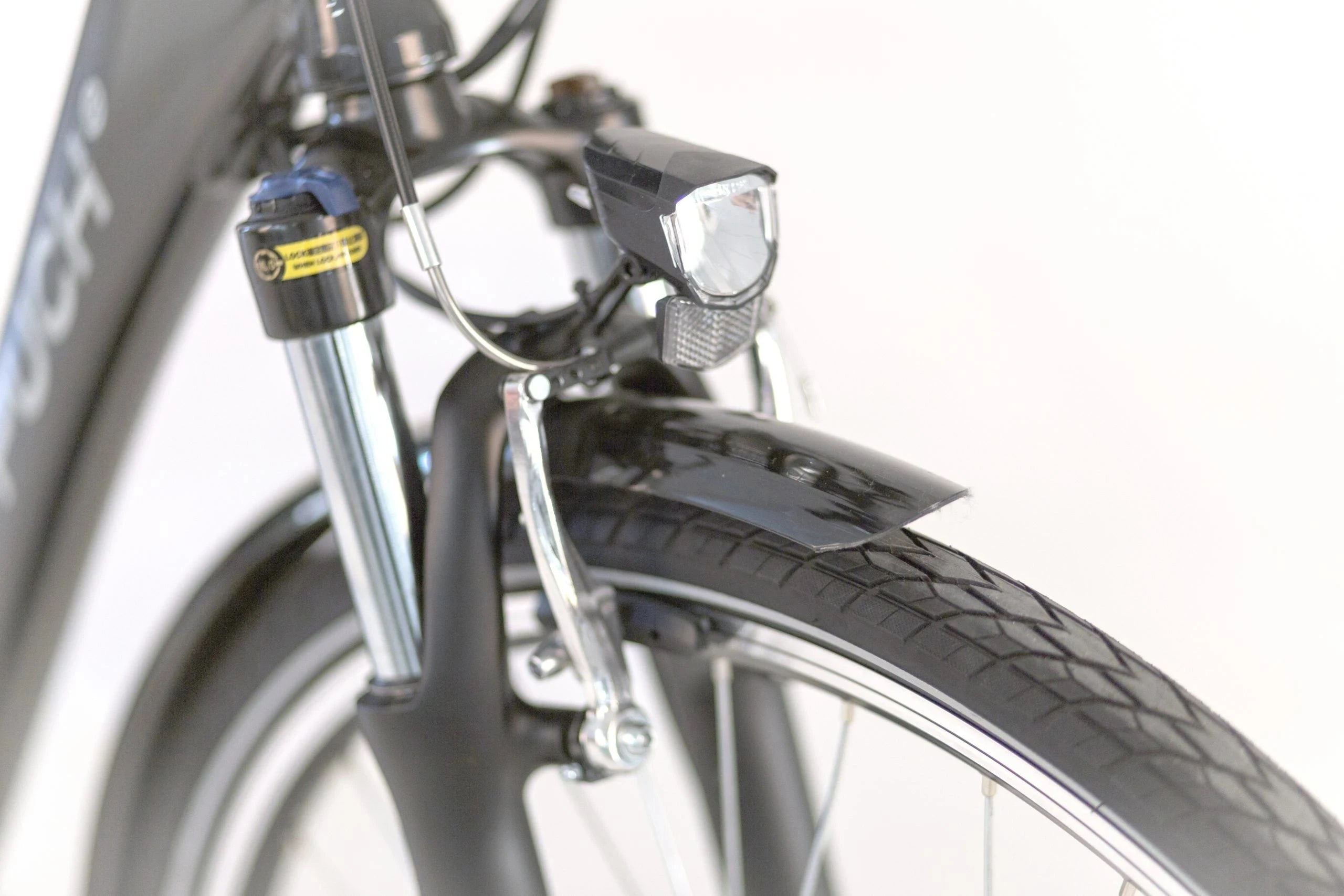 Puch E-Folk N7 Elektrische Fiets - 55cm - Damesfiets - Glans Wit - E-bike - AE-trading