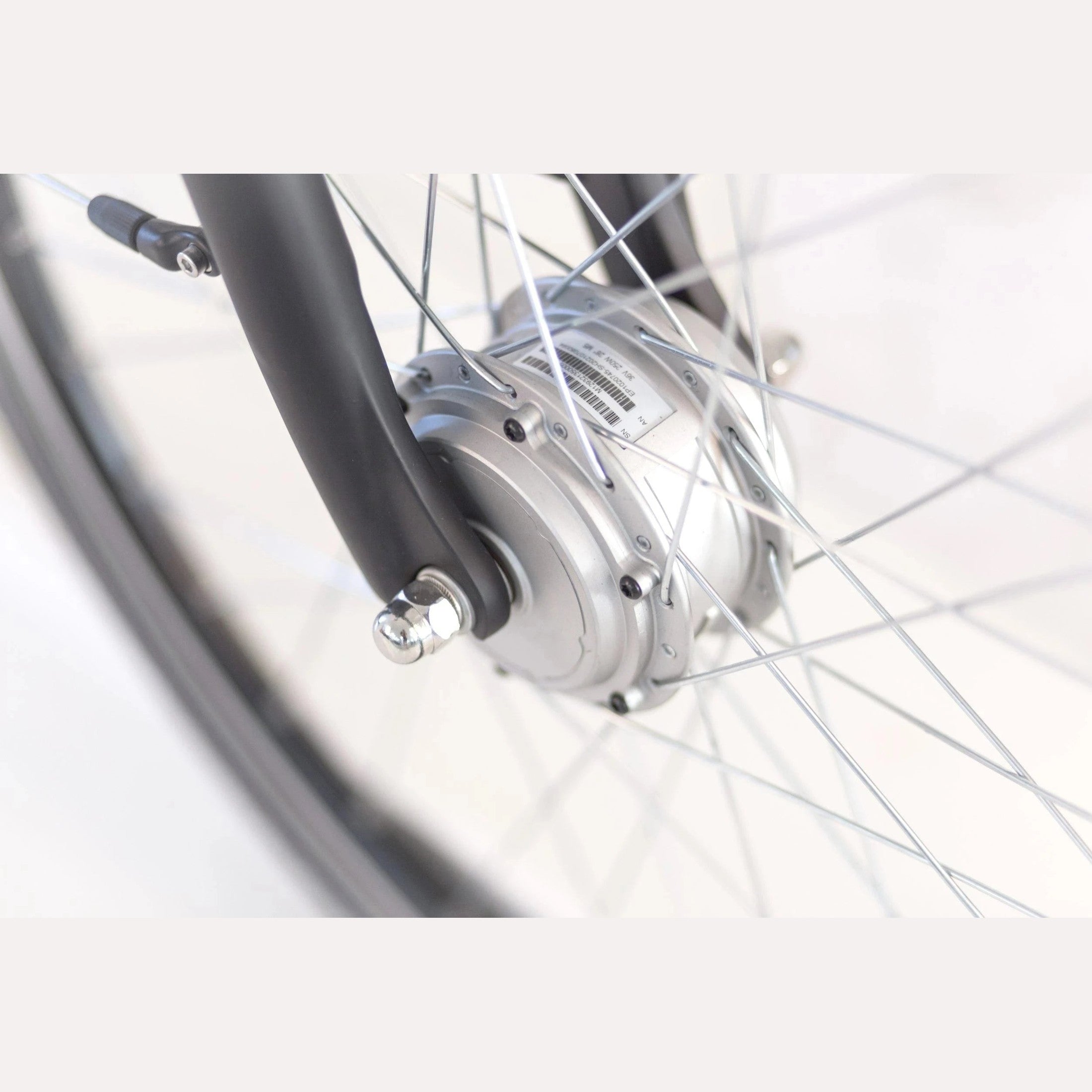 Puch E-Folk N7 Elektrische Fiets - 55cm - Damesfiets - Mat Zwart - E-bike - AE-trading