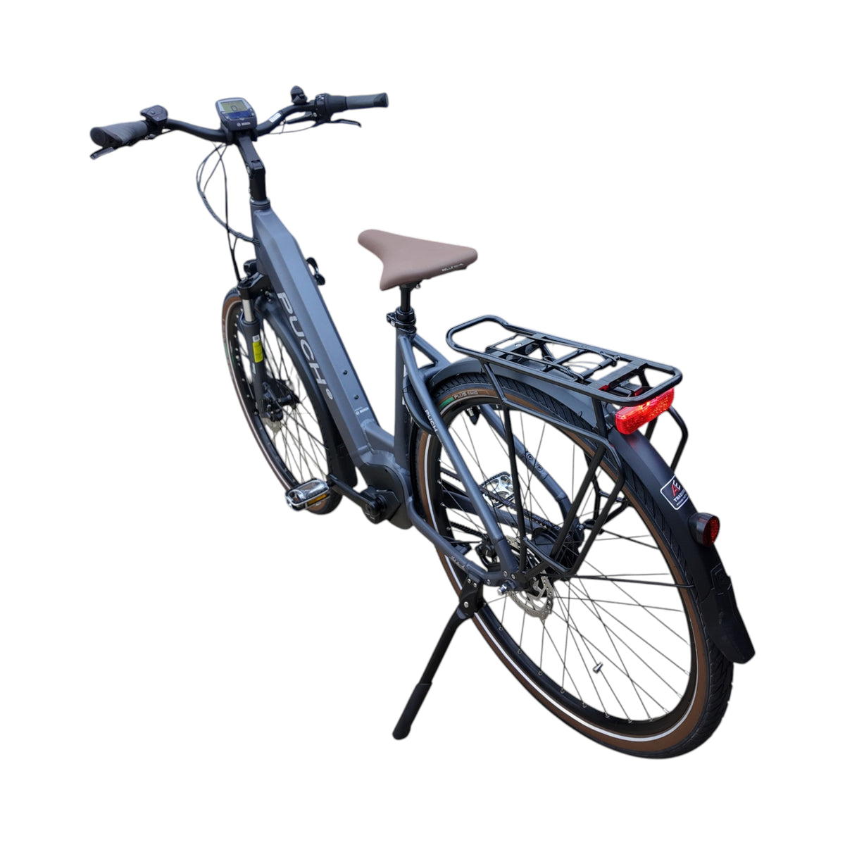 Puch E-Maxi S+ Active Plus 500 - Elektrische Fiets - Mat Antraciet - Accu 500Wh - 250W Bosch Middenmotor - Shimano Nexus 8 Versnellingen - Hydraulische Remmen - AE-trading