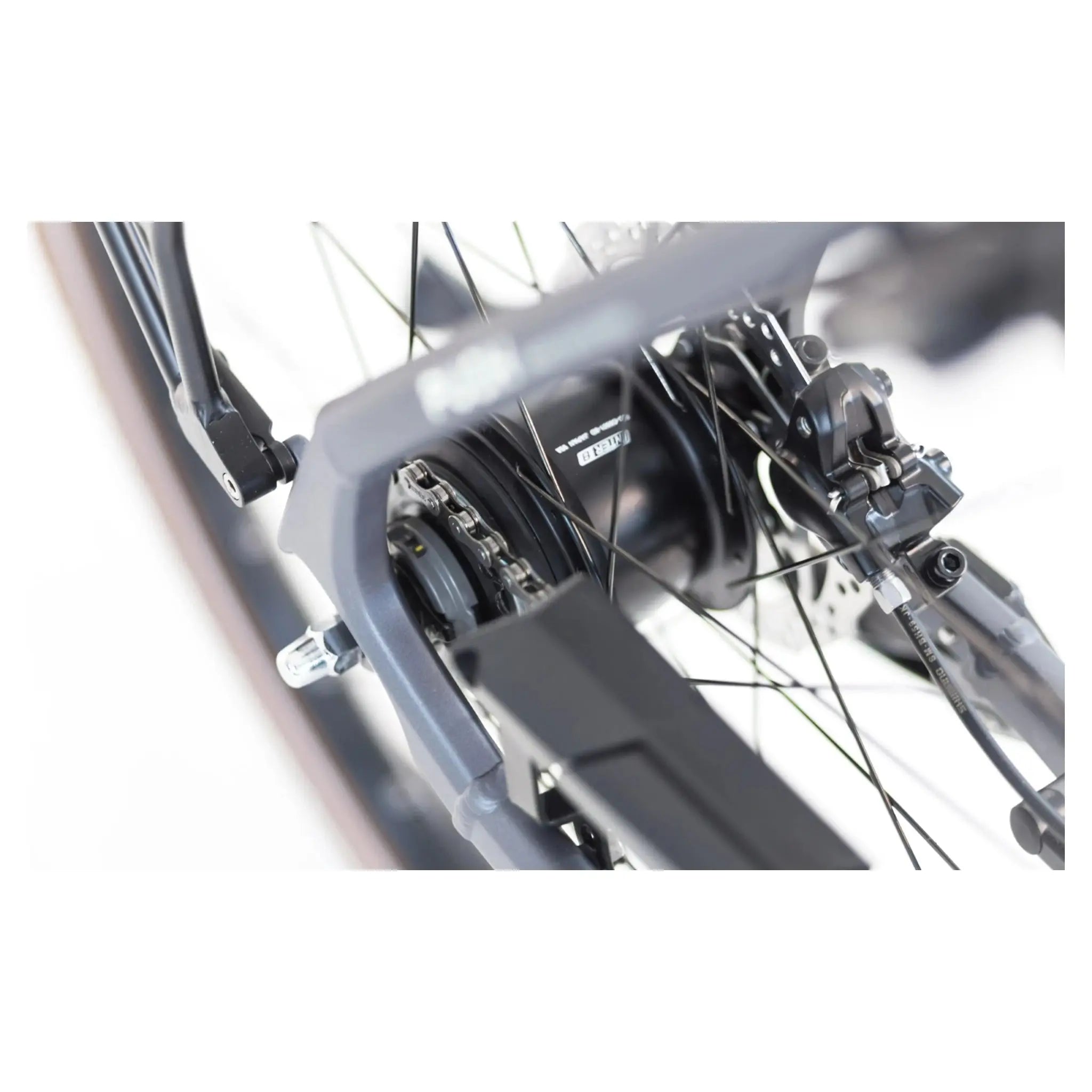 Puch E-Maxi S+ Active Plus 500 - Elektrische Fiets - Mat Antraciet - Accu 500Wh - 250W Bosch Middenmotor - Shimano Nexus 8 Versnellingen - Hydraulische Remmen - AE-trading